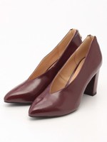 ファスナーＶスリットブーティー/グリーン