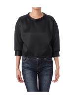 メタリックダンボールニット/ブラック(019)