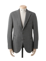 ワッフルピケジャケット/グレー(012)