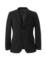 機能素材ジャージシングルジャケット/チャコールグレー(014)