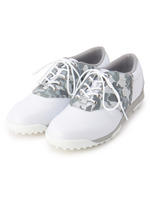 配色カモフラスパイクレスシューズ/ホワイト(101)