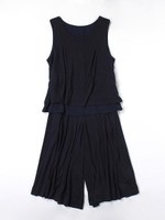 スムースリバータンク×ガウチョＳＥＴ/ブラック