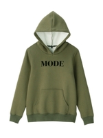 ダンボールニットフロッキーパーカー/ダークグレー(513)