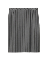 ツイストストライプスカート/ブラック(319)