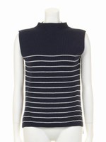 【DUO】ボトルネックSIMPLEノースリーブKT/マスタード