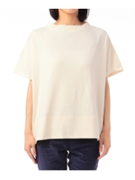 ハイネックビッグカットソー/ホワイト(003)