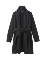 プレミアムダンボールニットロングジャケット/ブラック(019)