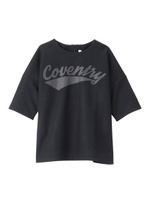 MINSSPAI ロゴウールカットソー/ブラック(019)