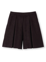 [L]エルモザスウェードパンツ/ブラック(019)