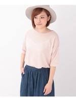 スラブ天竺プルオーバー/アイボリー(004)