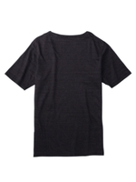 リネンシルケット天竺Tシャツ/チャコールグレー(614)