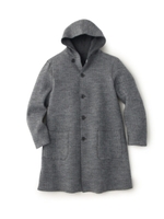 ブランケットウール コート/ブルー系(094)