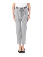 ウエストリブピンストライプパンツ/グレー(312)