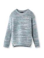 カラーミックスニットプルオーバー/ピンク(472)