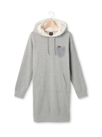 デニムポケットパーカワンピース/ホワイト(001)