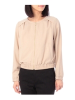 フロントタックブルゾン/ベージュ(052)