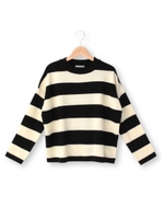 ミラノボーダーニット/キャメル(341)