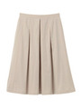 [S]プリーツロングスカート/ベージュ系(051)