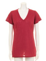 【Casual】Basic Vneck Tee/グレー