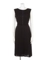 【ROSE BUD】SLV-LESS PLEATED DRESS/BLACK
