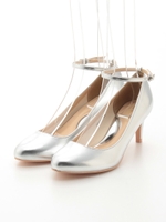 【camille bis RANDA】アンクルストラッププレーンパンプス/NAVY