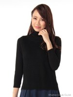 ざっくり畦ＫＴベストｖｅｒ２/ブラック