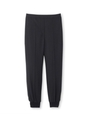 ウールストレッチジョグパンツ/ブラック(019)