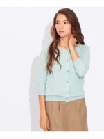 ビジューニットカーディガン/アイボリー(004)