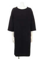 フレアスリーブワンピース/ネイビー