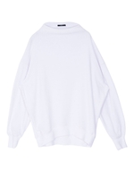 BOTTLE NECK OVERトレーナー/GRY