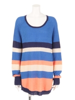 【MINKPINK】(ミンクピンク) NO SLEEP STRIPE/MULTI