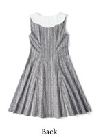 【スキヤキ】アリス　トランプの物語をまとう絵本ワンピース/生成り