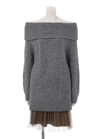 ＣＡＢＬＥ　ＫＴ＋ＰＬＥＡＴＳ　ＴＵＬＥ/グレー