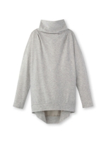 テンセルハイネックプルオーバー/グレー系(910)