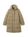 ボリュームカラーダウンコート/サンドベージュ(053)