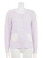 Moco Moco Heart Cardigan/Lavender