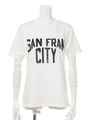 【BLUE CHIP】SAN FRAN CITY TEE/WHITE