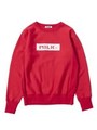 CREW SWEAT BAR 2/レッド