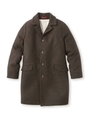 HOMECORE ウールチェスターコート/ブラウン(042)