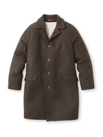 HOMECORE ウールチェスターコート/ブラウン(042)