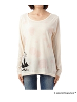 ドットプリントカットソー(ミムラ)/ホワイト(004)