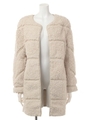 【DEBY DEBO】ARAMIS FAKE FUR  COAT/ECRU