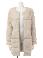 【DEBY DEBO】ARAMIS FAKE FUR  COAT/ECRU
