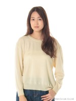 ウォッシャブルウールドット切り替えプル/チャコール
