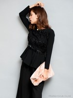 3Dレースブラウス/オフホワイト