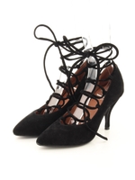 【ＪＥＦＦＲＥＹ CAMPBELL FOR ROSE BUD】FRONT LACE PUMPS/BLACK SUEDE