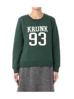 ナンバーロゴ裏起毛スウェット/ネイビー(093)