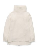 ビッグスリーブニットプルオーバー/WHT