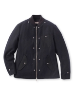 メルトンブルゾン/ブルー系(094)