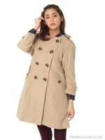 NUノーカラーコート/ベージュ